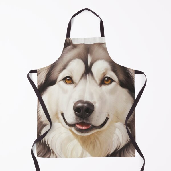 Item preview, Alaskan Malamute Floral Painting Art designed and sold by TheAnimalZ00.