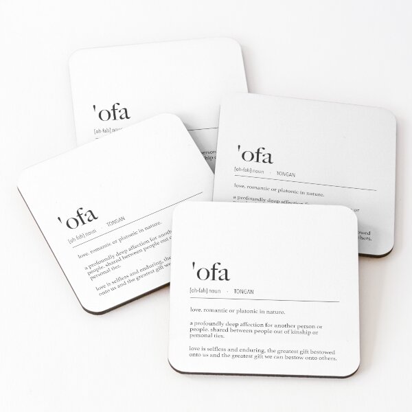 Item preview, Tonga 'Ofa (Love) Definition designed and sold by lolomastudio.