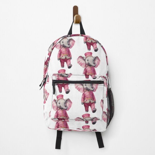 Item preview, Adorable Circus Elephant in Pink Suit | Whimsical Animal Art designed and sold by GemBob Creations.