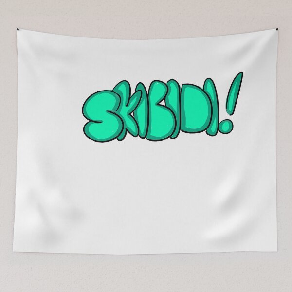 Item preview, SKIBIDI Graffiti designed and sold by Johnny ArtandStuff.