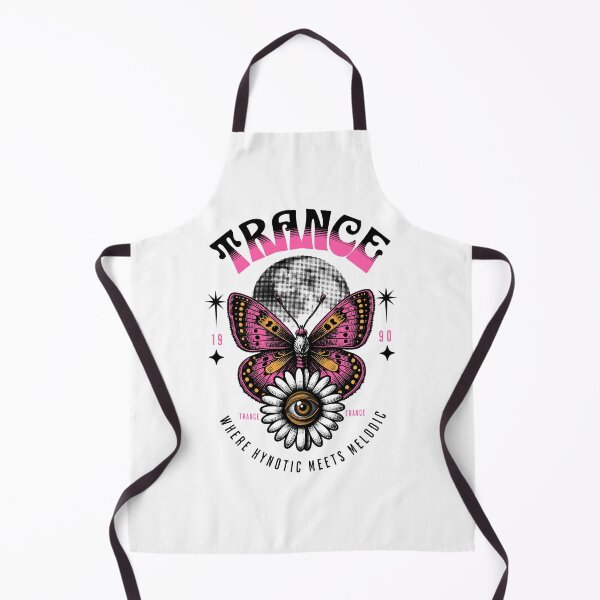 Item preview, TRANCE  - Sunflower Butterfly (black/Pink)  designed and sold by Discothreadz.