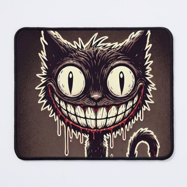 Item preview, Black cat smiling waiting for their owner designed and sold by takograves.