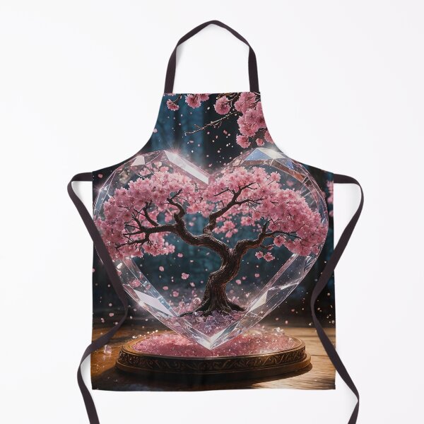 Item preview, Epic Crystal Heart with Sakura Tree designed and sold by koreatvtea.