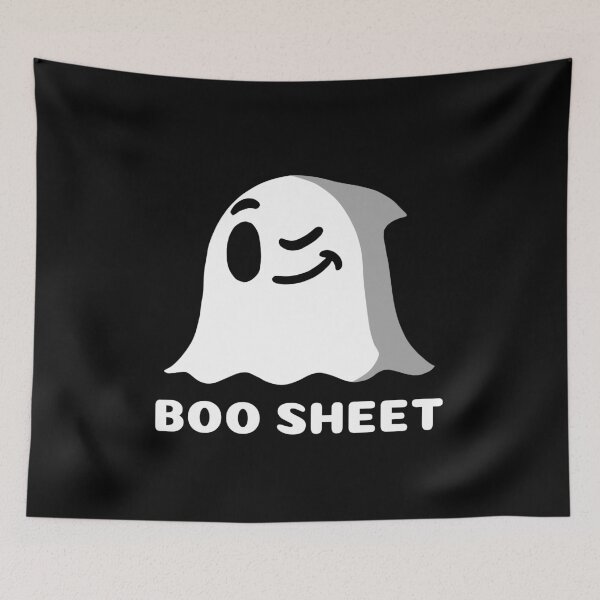 Item preview, Funny Halloween Ghost Boo Sheet designed and sold by TKsTees.