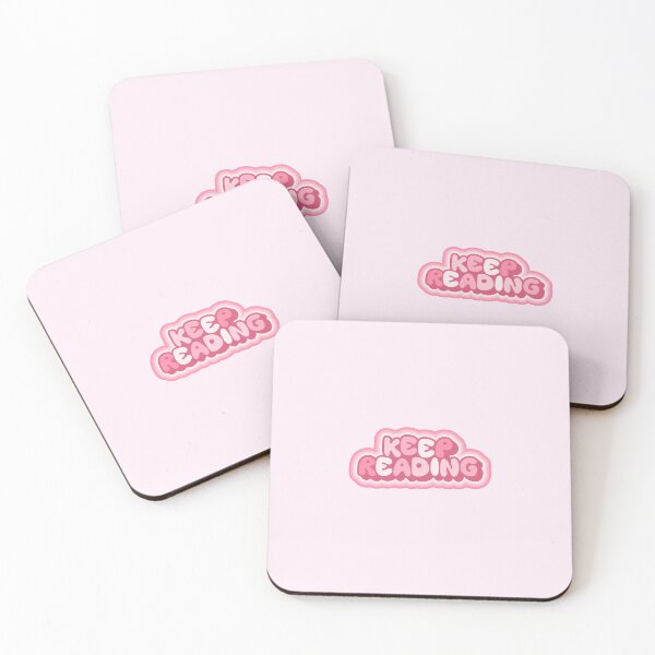 Item preview, Keep reading | Pink Bookish Aesthetic designed and sold by Neadoodles.