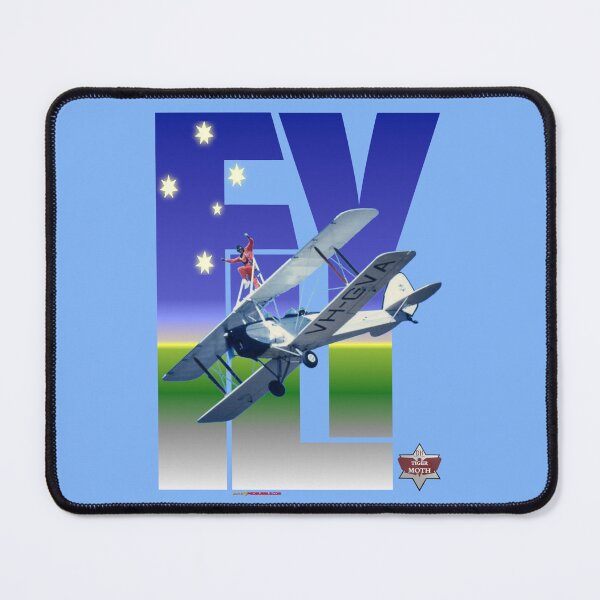 Item preview, Fly Design - Tiger Moth VH-GVA (wing-walker) Australia 19900224 designed and sold by muz2142.