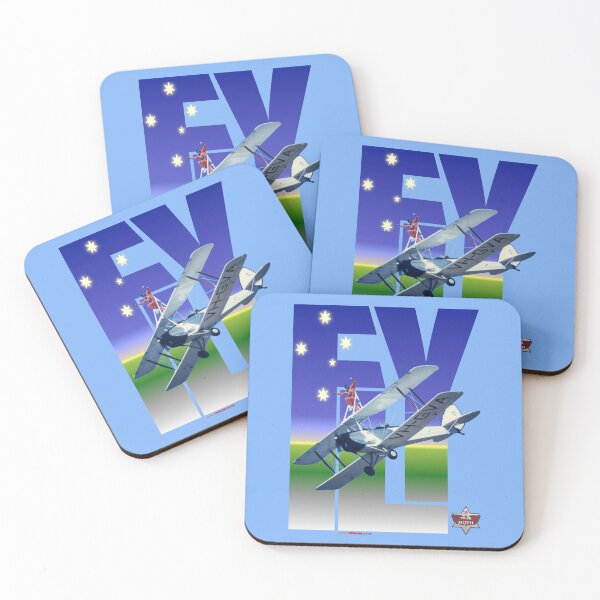 Item preview, Fly Design - Tiger Moth VH-GVA (wing-walker) Australia 19900224 designed and sold by muz2142.