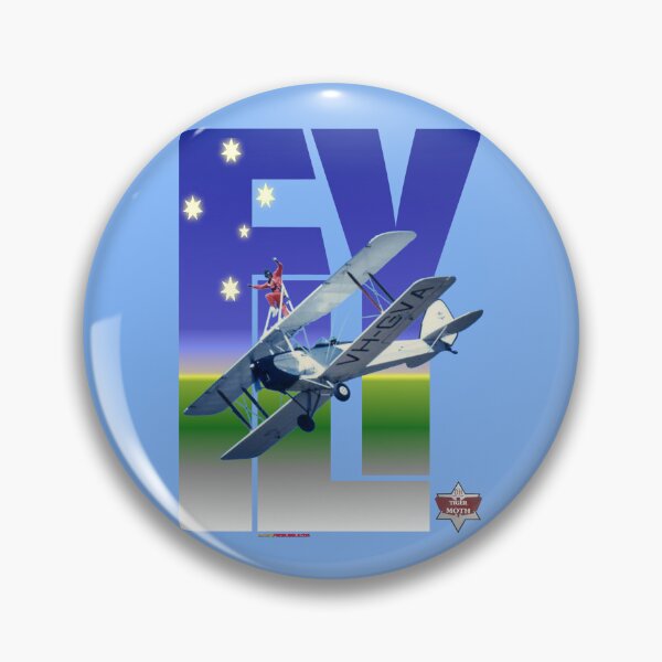 Item preview, Fly Design - Tiger Moth VH-GVA (wing-walker) Australia 19900224 designed and sold by muz2142.