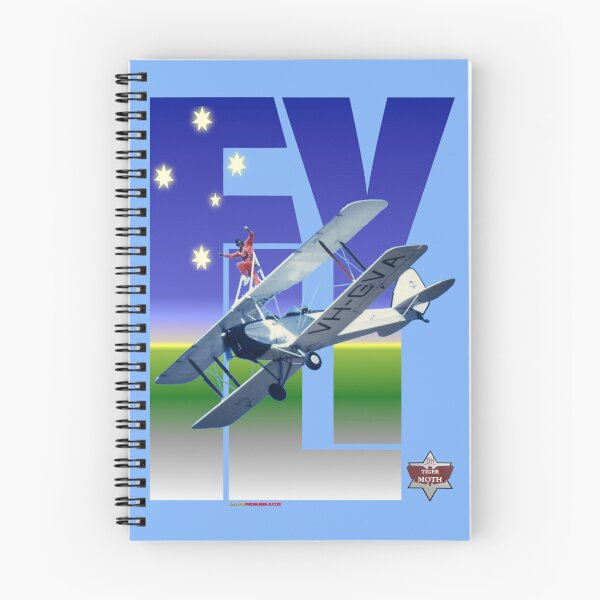 Item preview, Fly Design - Tiger Moth VH-GVA (wing-walker) Australia 19900224 designed and sold by muz2142.