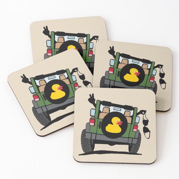 Item preview, Go Topless and Rubber Duckie Wheel Cover - Green designed and sold by BlueSkyTheory.