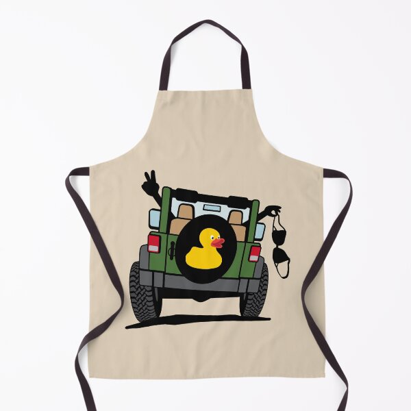 Item preview, Go Topless and Rubber Duckie Wheel Cover - Green designed and sold by BlueSkyTheory.
