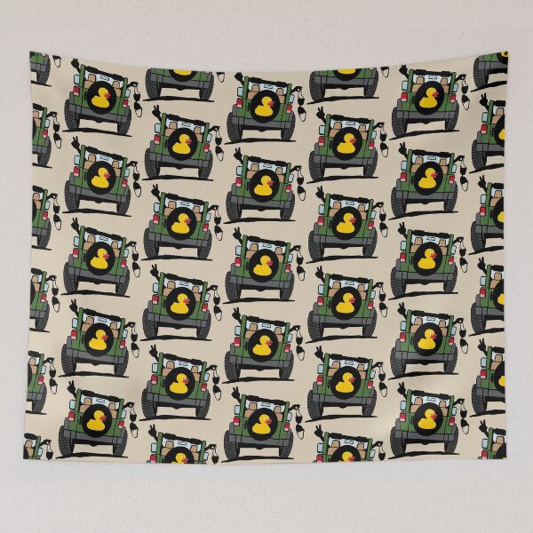 Item preview, Go Topless and Rubber Duckie Wheel Cover - Green designed and sold by BlueSkyTheory.