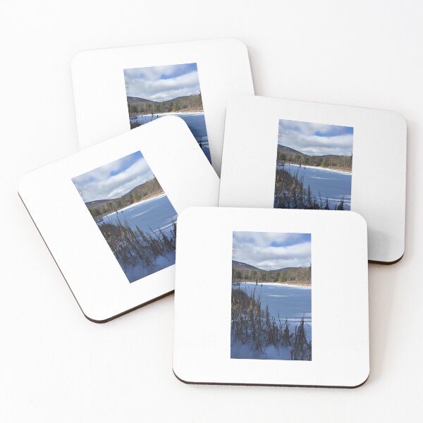 Item preview, Frozen Pond in a Winter Wonderland designed and sold by marinab56.