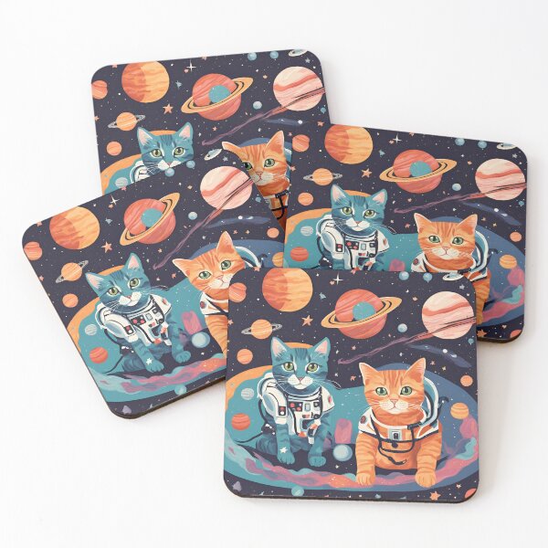 Item preview, Astronaut Cats designed and sold by NicMacTees.