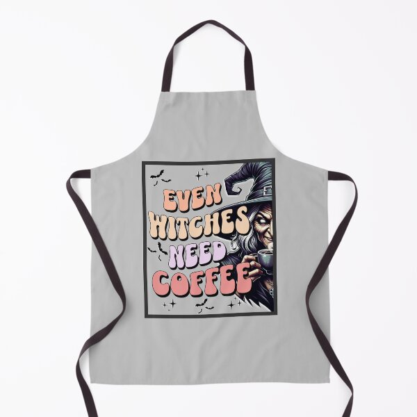Item preview, Even Witches Need Coffee designed and sold by mipodbusiness.