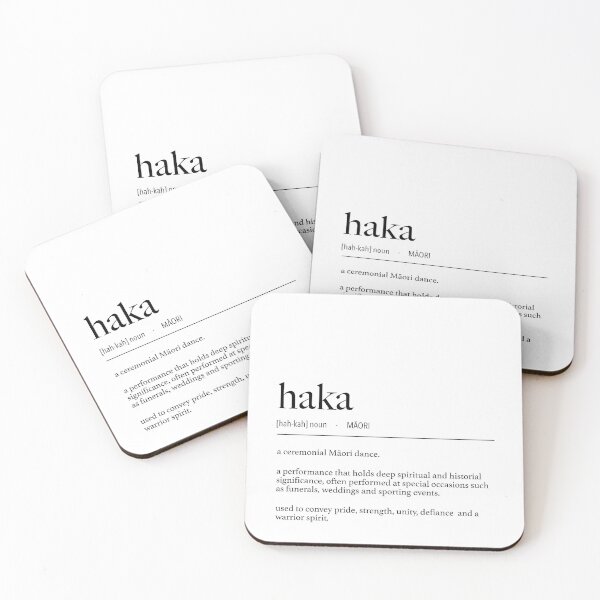 Item preview, New Zealand Maori Haka (a ceremonial dance) Definition designed and sold by lolomastudio.