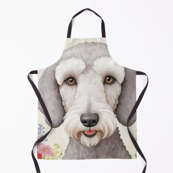 Item preview, Bedlington Terrier Floral Painting Art designed and sold by TheAnimalZ00.