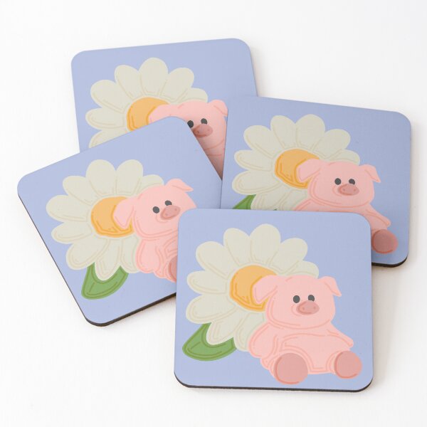 Item preview, Pig with a Daisy designed and sold by ToonyPineapple.