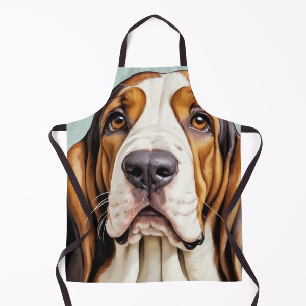 Item preview, Basset Hound Floral Painting Art designed and sold by TheAnimalZ00.