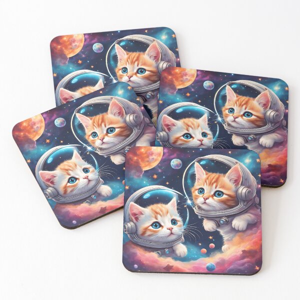 Item preview, Astro Kitties designed and sold by NicMacTees.