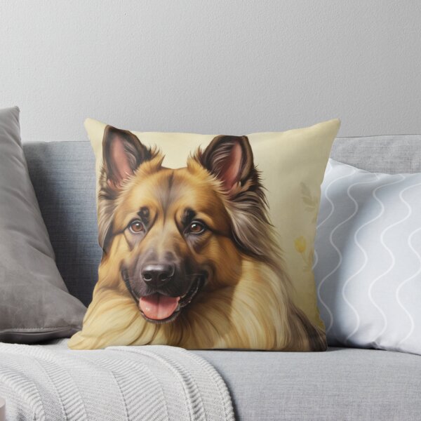 Item preview, Belgian Tervuren Floral Painting Art designed and sold by TheAnimalZ00.