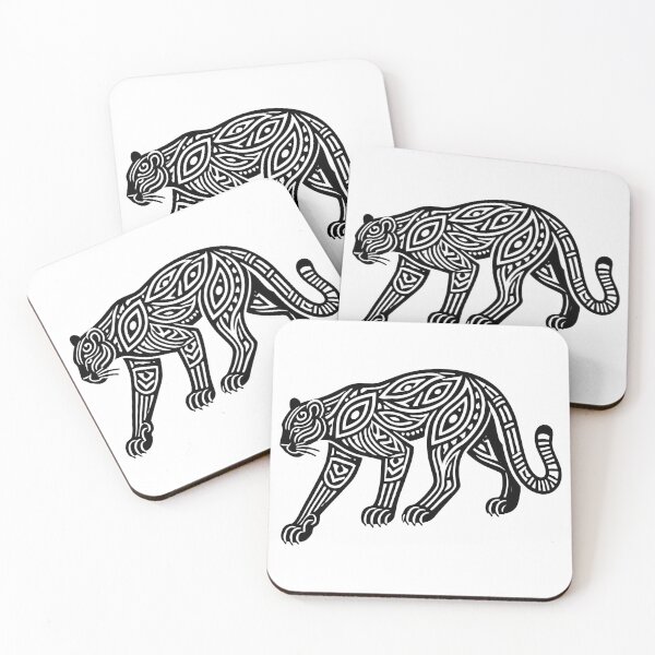 Item preview, Panther Tribal Cat Lover designed and sold by TKsTees.