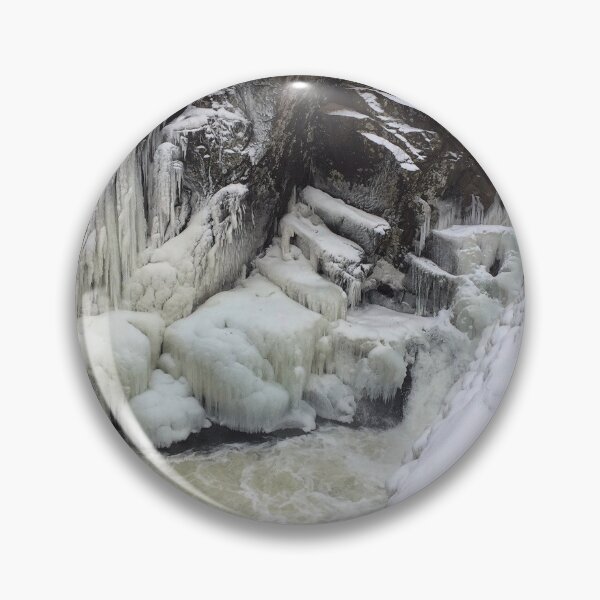 Item preview, Nature’s Ice Sculpture: Frozen Waterfall designed and sold by marinab56.
