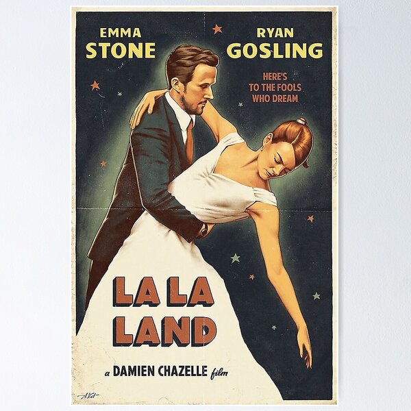Item preview, La La Land Alternative Vintage Movie  designed and sold by elvinjsiegel.