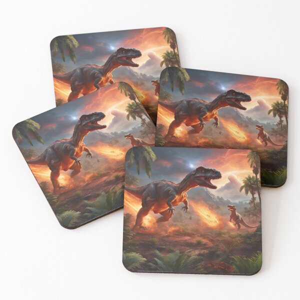 Item preview, End times for the Dinosaur. designed and sold by NicMacTees.