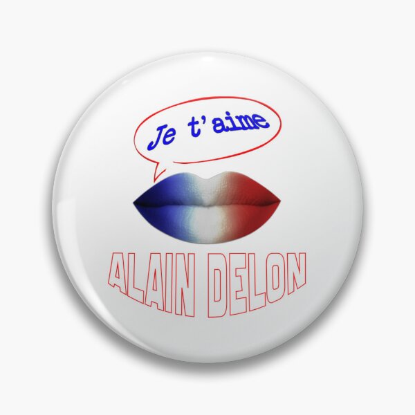 Item preview, FRENCH KISS JE T'AIME ALAIN DELON designed and sold by Dinaleroy.