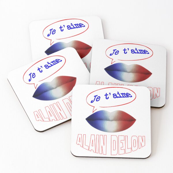 Item preview, FRENCH KISS JE T'AIME ALAIN DELON designed and sold by Dinaleroy.