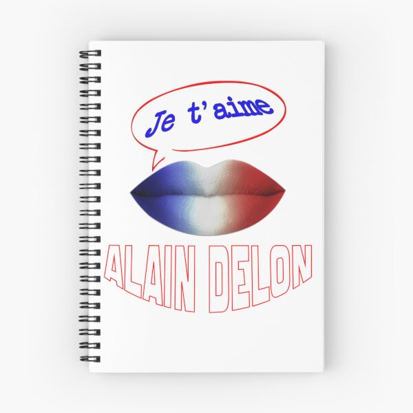 Item preview, FRENCH KISS JE T'AIME ALAIN DELON designed and sold by Dinaleroy.