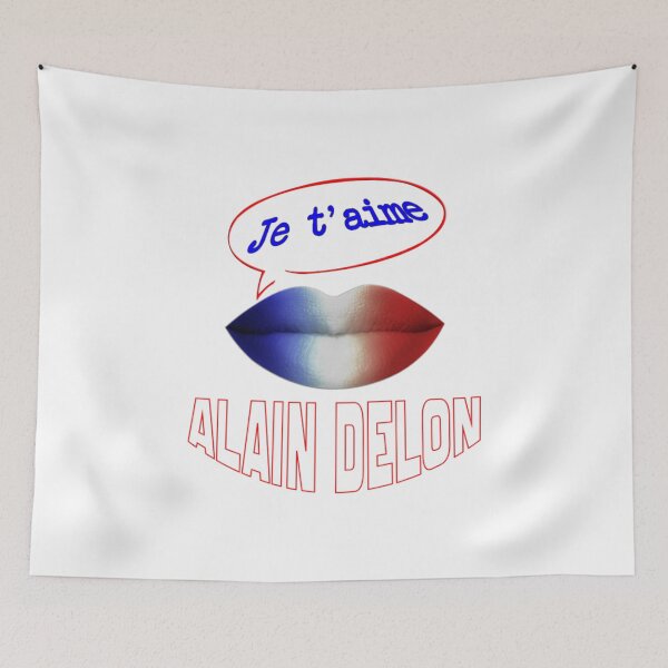 Item preview, FRENCH KISS JE T'AIME ALAIN DELON designed and sold by Dinaleroy.