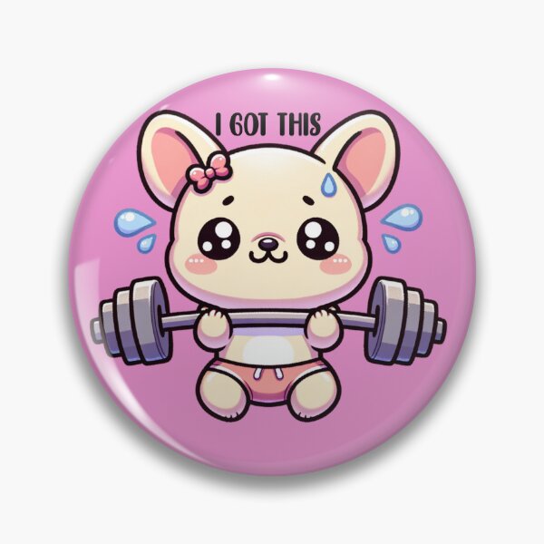 Item preview, Girl French bulldog lifting weights sticker and more designed and sold by CRandRRstickers.
