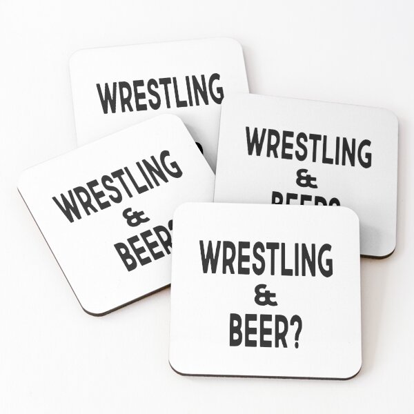 Item preview, Wrestling & Beer?  designed and sold by JNPGraphics.