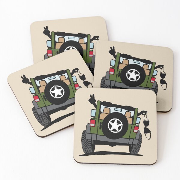 Item preview, Topless 4x4 with Military Star Wheel Cover designed and sold by BlueSkyTheory.
