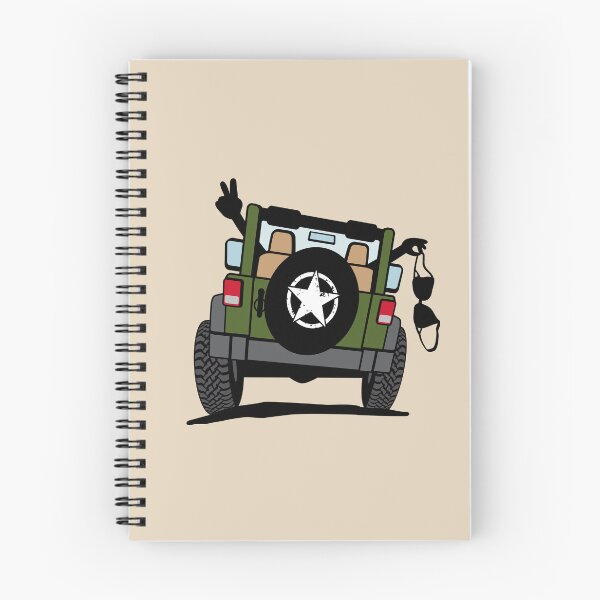 Item preview, Topless 4x4 with Military Star Wheel Cover designed and sold by BlueSkyTheory.