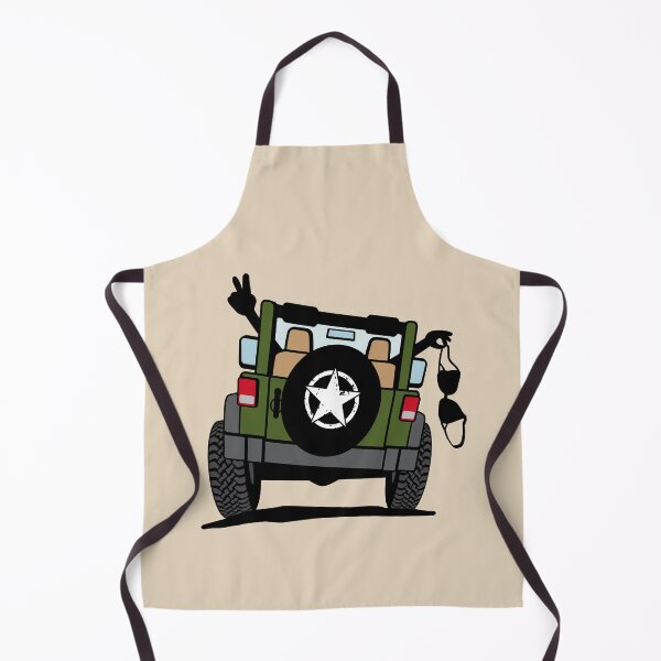 Item preview, Topless 4x4 with Military Star Wheel Cover designed and sold by BlueSkyTheory.