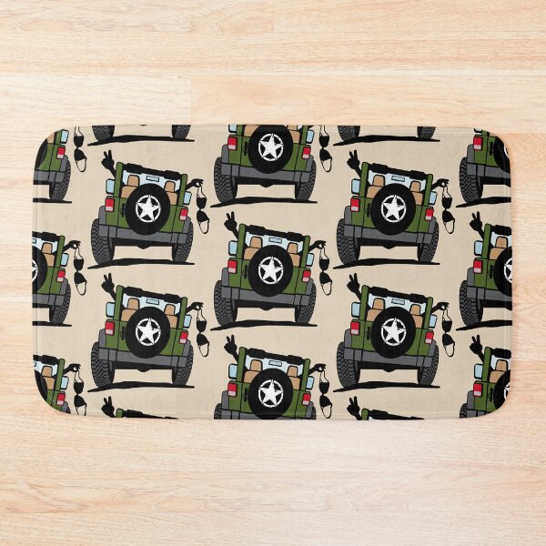 Item preview, Topless 4x4 with Military Star Wheel Cover designed and sold by BlueSkyTheory.