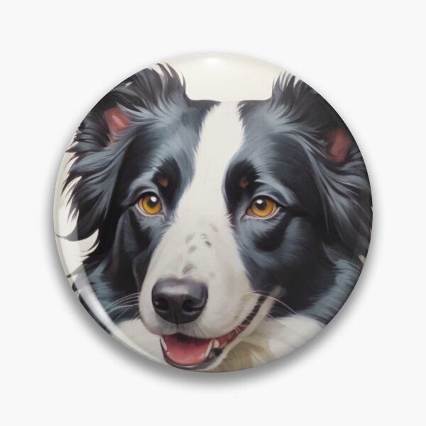 Item preview, Border Collie Floral Painting Art designed and sold by TheAnimalZ00.