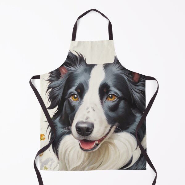 Item preview, Border Collie Floral Painting Art designed and sold by TheAnimalZ00.