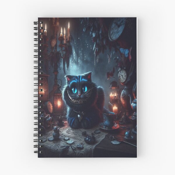 Item preview, Grinning Cheshire Cat in Mystical Wonderland designed and sold by Visionary Vibez.