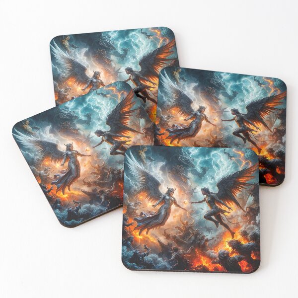 Item preview, Heaven and Hell Confrontation Epic Scene designed and sold by koreatvtea.