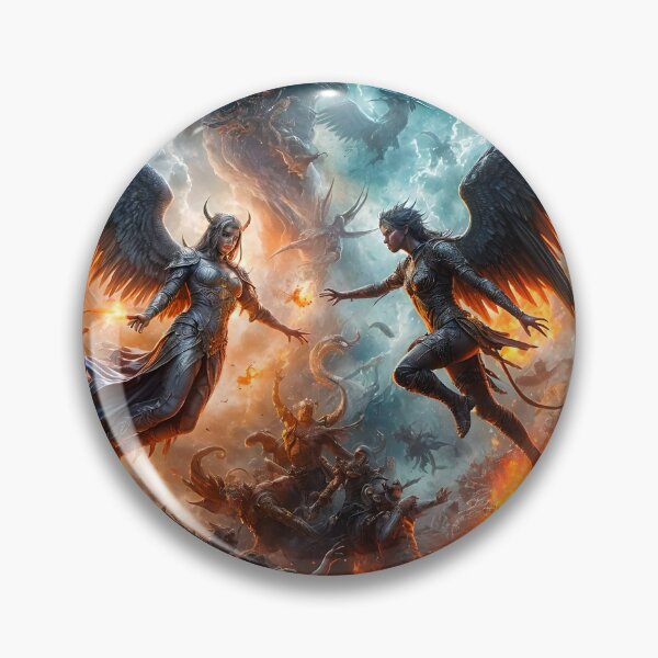 Item preview, Heaven and Hell Confrontation Epic Scene designed and sold by koreatvtea.