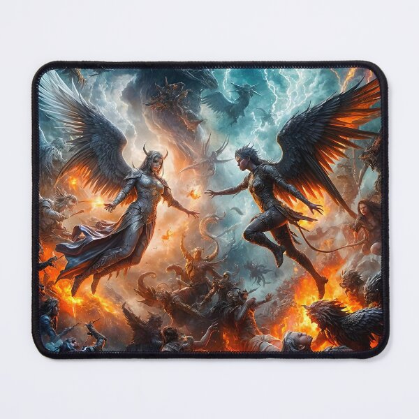 Item preview, Heaven and Hell Confrontation Epic Scene designed and sold by koreatvtea.