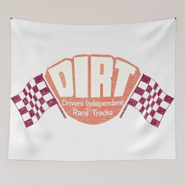 Item preview, DIRT Motorsports Retro Design (Stressed) designed and sold by Etikett.