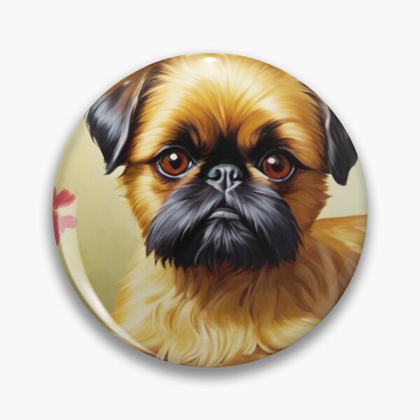 Item preview, Brussels Griffon Floral Painting Art designed and sold by TheAnimalZ00.