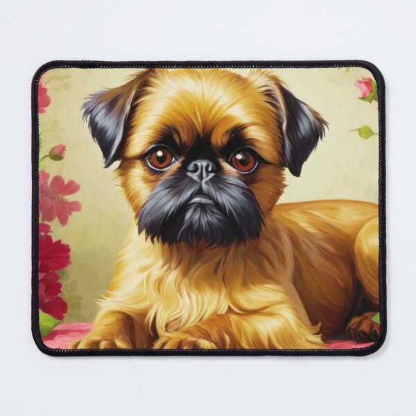 Item preview, Brussels Griffon Floral Painting Art designed and sold by TheAnimalZ00.