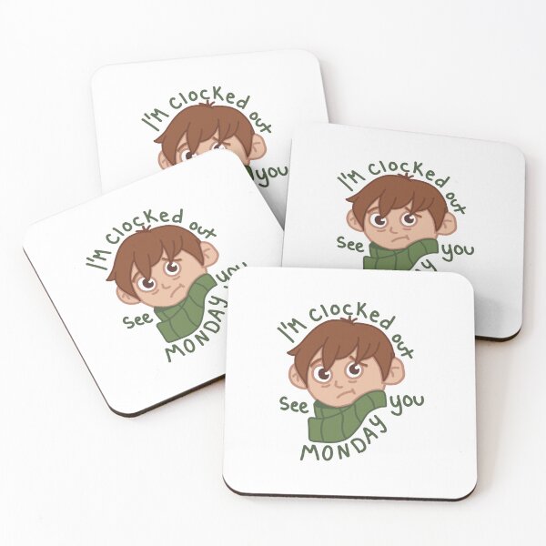 Item preview, Clocked out designed and sold by Phoebe Brown.