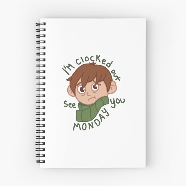 Item preview, Clocked out designed and sold by Phoebe Brown.